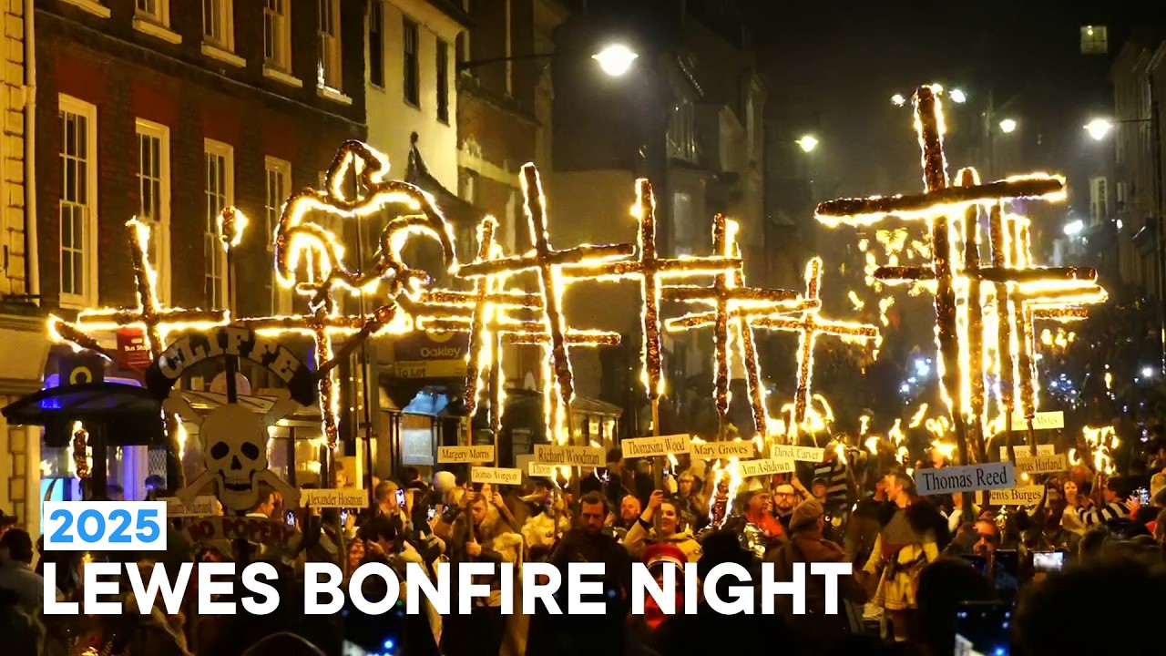 Lewes Bonfire Night 2025 Highlights