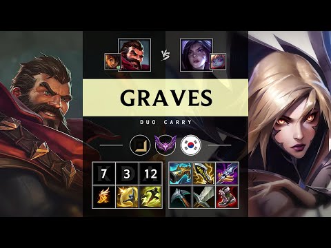 Graves ADC vs Kai'Sa - KR Master Patch 25.19
