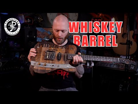 I Made A Guitar From A Whiskey Barrel! - Making a Whiskey Barrel Guitar The Hard Way