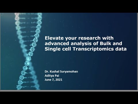 Elevate your research with advanced analysis of bulk and single cell transcriptomics data