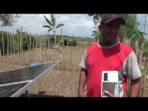 Garantiza energía solar en Media Luna el bombeo de agua para sus habitantes