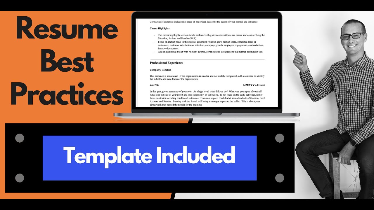 Resume Best Practices for Corporate Leaders