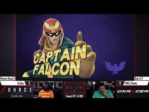 Red Line Smash 72 - Cheeks (C. Falcon) Vs. Bozz (C. Falcon)