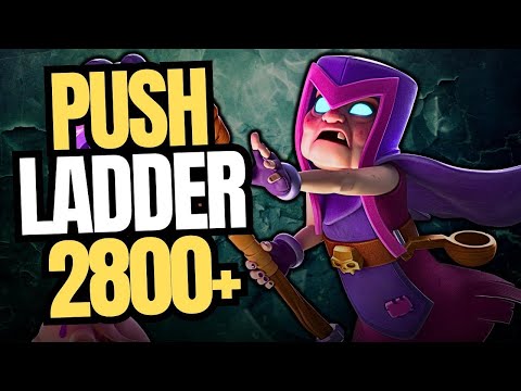 LADDER PUSH 2800+ DOG TAGS! CAN WE REACH 3000 TOMORROW? - CLASH ROYALE ITA