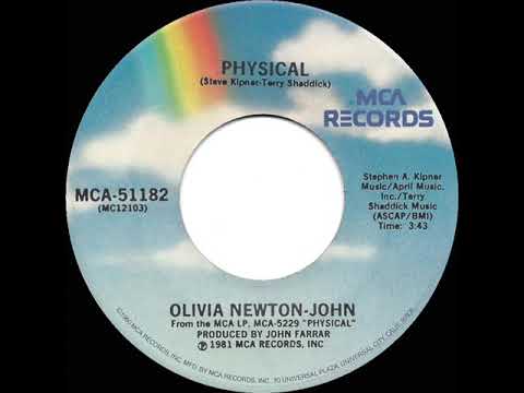 1981 HITS ARCHIVE: Physical - Olivia Newton-John (a #1 record--stereo 45)