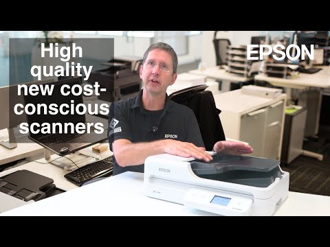 Epson introduces the new DS-1760WN flatbed scanner