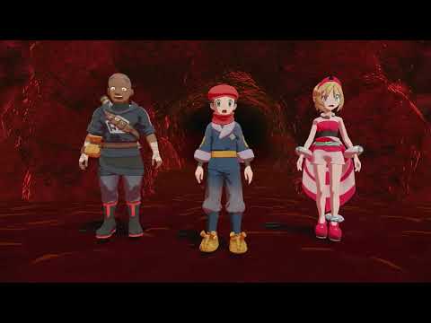 Pokemon Leggende Arceus ep.120 La lastra dell'isola Mangiafuoco catturo Heatran