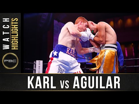 Karl vs Aguilar Highlights: November 2, 2019 - PBC on FS1
