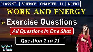 Class 9th Science Chapter 11  Back Exercise Questi