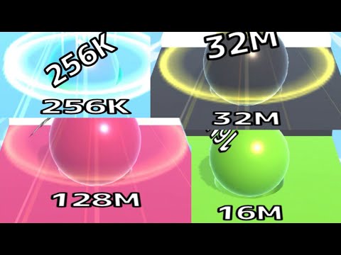 Ball Run Infinity — MAX LEVEL (Up To 16M, 32M, 64M, 128M)