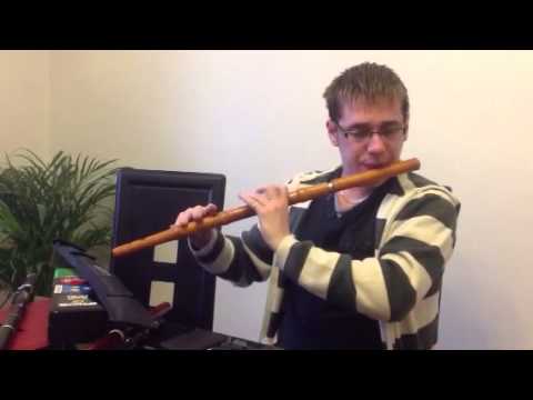 Matt Dean playing The Torn Jacket on a boxwood Pratten model D flute by Tony Millyard