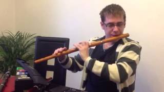 Matt Dean playing The Torn Jacket on a boxwood Pratten model D flute by Tony Millyard