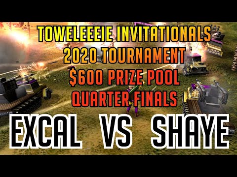 Toweleeeie Invitationals $600 Zero Hour 1v1 Tournament - Quarter Finals - ExCaL vs Shaye