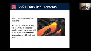 Dr Andrew Kerr, Director of Recruitment and Admissions, provides general guidance on entry requirements. Specific course entry requirements can be found on the course pages.