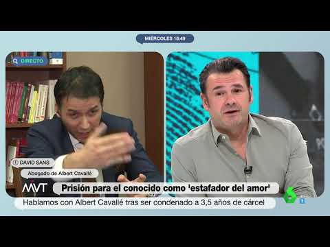 Monumental bronca entre El 'estafador del amor' y Cristina Pardo e Iñaki López