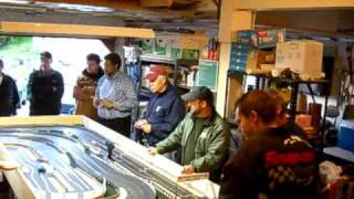 Scalextric Digital racing at Rainier Raceways
