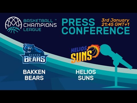Bakken Bears v Helios Suns - Press Conference - Basketball Champions League
