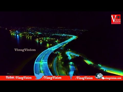 Night Drone Camera Visuals Kankandurga Flyover  క‌న‌క‌దుర్గ ఫ్లైవోవ‌ర్ నైట్ డ్రోన్ కెమెరా విజువ‌ల్స్ in Vijayawada,Vizagvision...