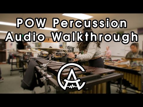 POW Percussion 2022 -  Audio Setup Walkthrough