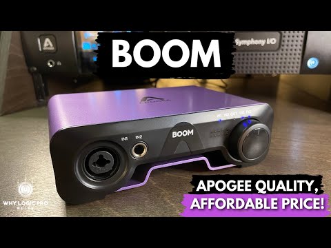 Apogee BOOM 2-Channel USB Audio Interface 2022 - Present - Purple image 5