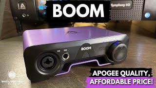 Video thumbnail for Apogee BOOM Review - Apogee Quality, Affordable Price by Why Logic Pro Rules