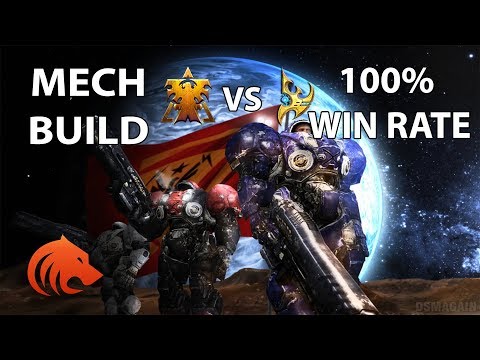 StarCraft 2: 100% MECH VS Protoss Win Rate Build!