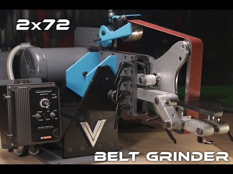 INSANE 2x72 Belt Grinder DIY (the belt grinder video you don't want to watch)