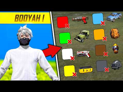 Removing Every COLOR Challenge in Garena free fire