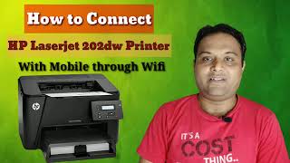 how to connect hp laserjet pro mfp m126nw to mobile
