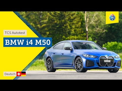 BMW i4 M50 - Der Elektrische in einer sportlichen Version (Fahrbericht 2022) TCS Autotest