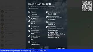 O caça russo Su-35S!!!