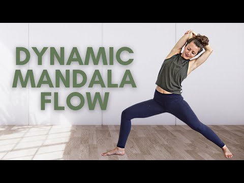 45 Min Dynamic & Creative Mandala Flow - Intermediate Yoga