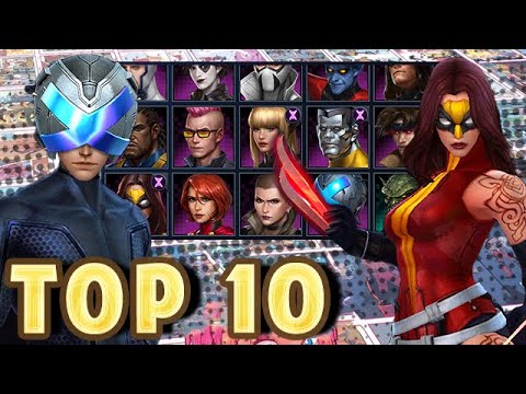 TOP 10 BEST DANGER ROOM HEROES TO RANK UP!! - Marvel Future Fight