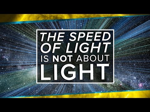 The Speed of Light is NOT About Light | Space Time | PBS Digital Studios