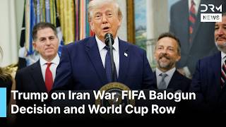 FULL Q&A: Trump Takes Questions on FIFA's Balogun Decision, Iran War & Ukraine at WH | AC1G