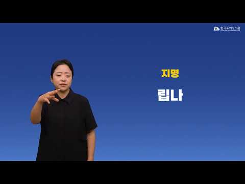 립나 수어