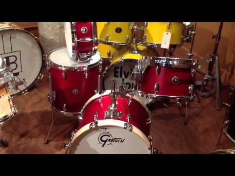 Steve Maxwell Gretsch Brooklyn bop drum set 14x18 is here!!!
