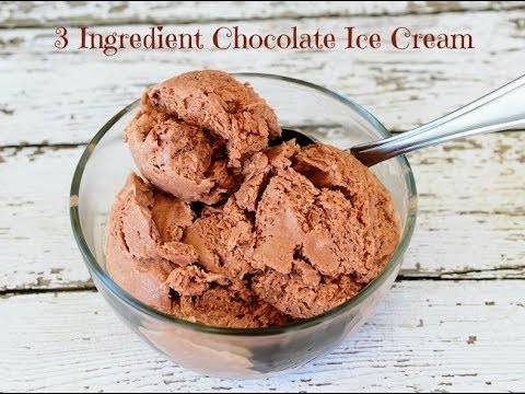 Three Ingredients Ice Cream|Healthy Recipe|Sowji Kitchen