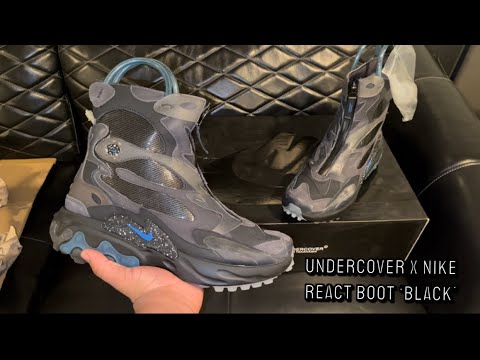 Undercover x React Boot 'Black' ( Full Review )