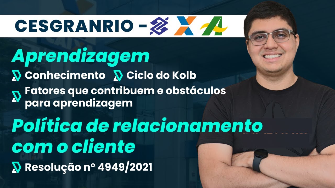 Aprendizagem e política de relacionamento com o cliente  |Prof. Marcelo Soares