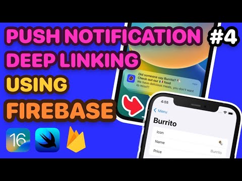 NavigationStack - Add Firebase Push Notifications & iOS Deep Linking in SwiftUI🔥