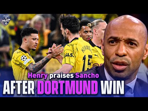 Thierry Henry hails Jadon Sancho's mental strength for Dortmund form! | UCL Today | CBS Sports