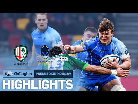 London Irish v Worcester - HIGHLIGHTS | A Brace for Agustin Creevy! | Gallagher Premiership 2021/22