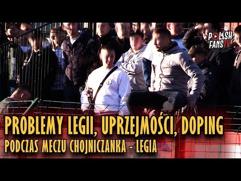 PROBLEMY LEGII, UPRZEJMOŚCI, DOPING - podczas meczu Chojniczanka 0-1 Legia (25.09.2018 r.)