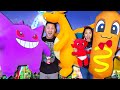 We Won HUGE Prizes at the Fair Carnival Games!