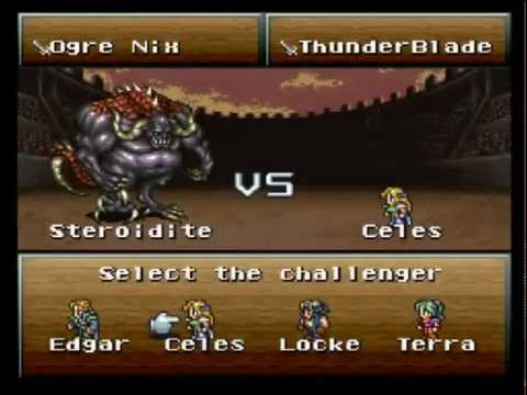 Let's Play Final Fantasy VI Part 38 - Colosseum