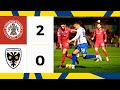 Accrington Stanley 2-0 AFC Wimbledon 📺 | Dons beaten by double blow 😤 | Highlights 🟡🔵