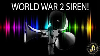 Download lagu World War 2 Air Raid Siren Alarm Sound Effect mp3 Download lagu World War 2 Air Raid Siren Alarm Sound Effect mp3