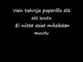 Eppu Normaali - Tahroja paperilla (sanoilla ...