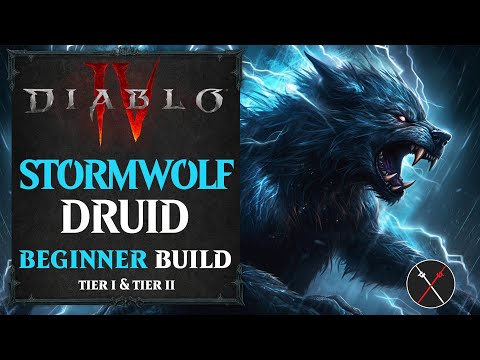 Diablo 4 Druid Build  - Storm Werewolf Leveling Build (Stormwolf)